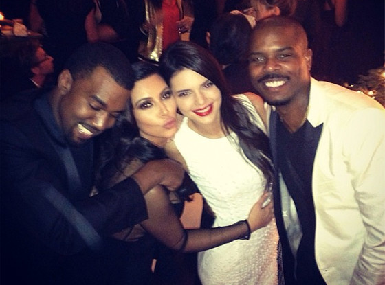 Kanye West, Kim Kardashian, Kendall Jenner, Instagram Kanye West, Kim Kardashian, Kendall Jenner, Instagram